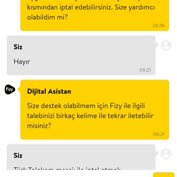 Fizy Üyeliği İptal Sorunu: Müşteri Memnuniyeti Krizi