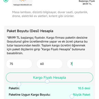 Kargo Ücretleri Konusunda Platformun Şeffaf Olmaması