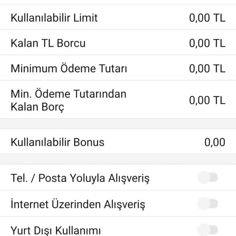 Garanti Bankası'nda Kredi Kartı Limit Artırımı Sorunu Ve Yanıltıcı Bilgilendirme