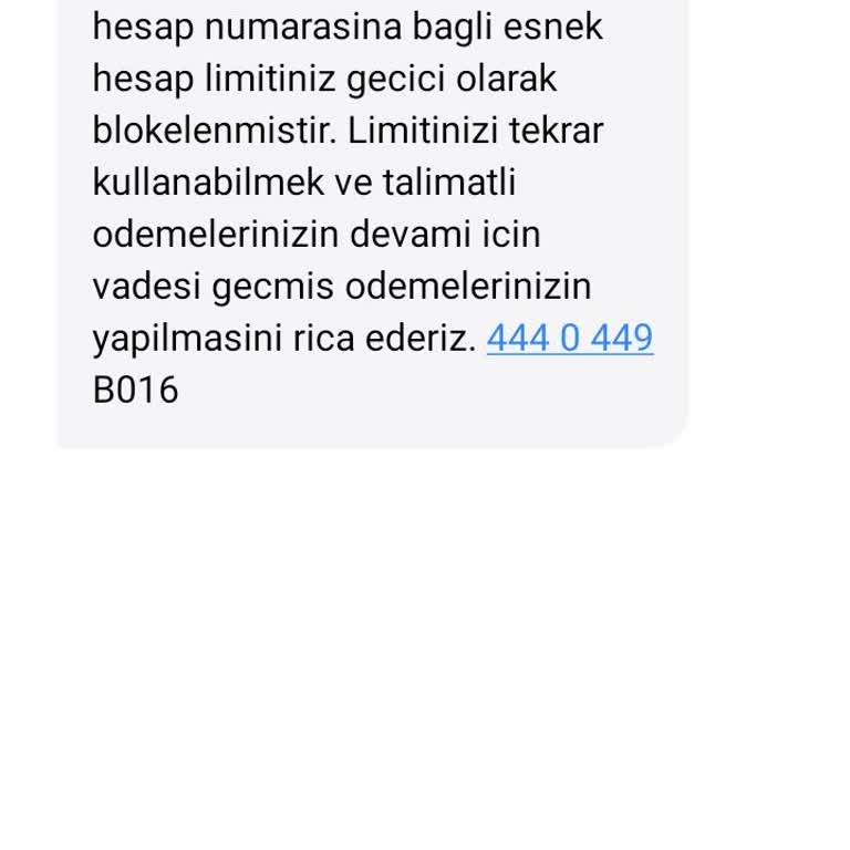 Hesaba Bloke Ve Borç Artışı Mağduriyeti