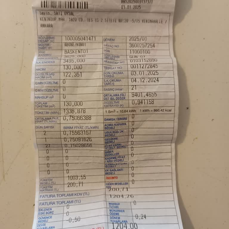 Gazmatik'te Ödeme Sorunu: 600 TL Kayboldu, Fatura Ödenmedi