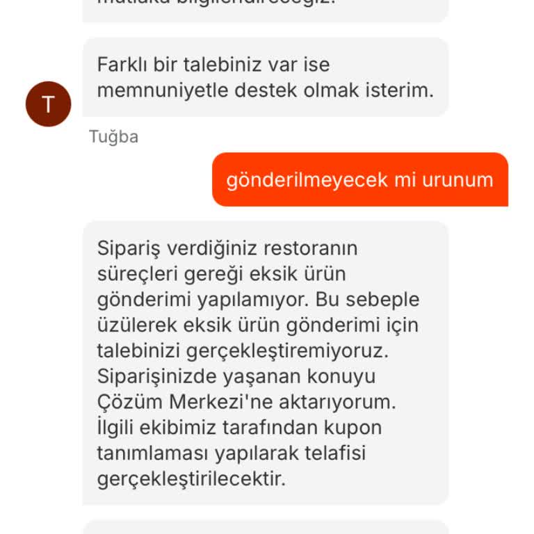 Eksik Ürün Teslimatı Ve İade Sorunu
