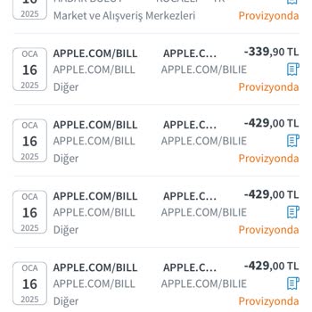 Banka Kartı Bilgilerimle İzinsiz TikTok Harcaması