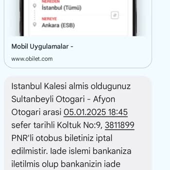 Obilet İade Sorunu Ve Müşteri Hizmetlerine Ulaşamama