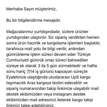 Sipariş Verilen Hırka Hala Teslim Edilmedi