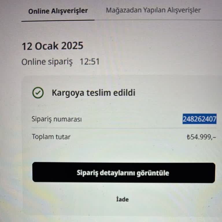 Media Markt'tan Teslim Edilemeyen Sipariş Ve Yanıltıcı Bilgilendirme