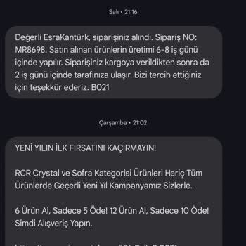 İptal Edilemeyen Sipariş Ve İletişim Sorunu