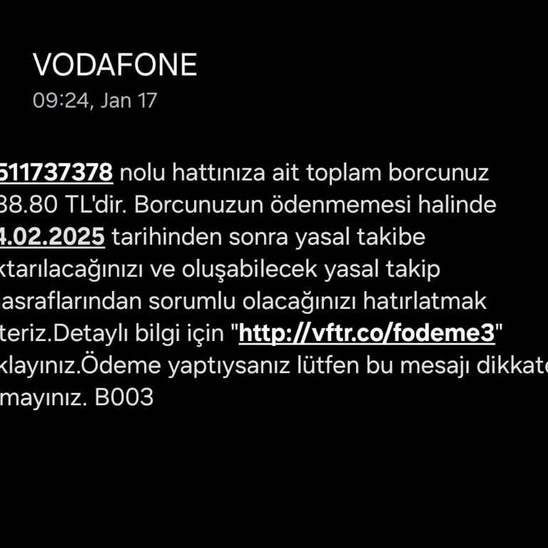 Yanlış Fatura Borcu Bildirimi Ve Müşteri Hizmetlerine Ulaşamama
