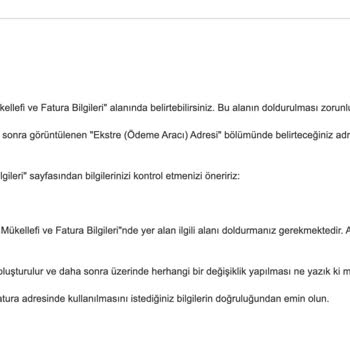 Yanlış Vergi Bilgileri Ve Çözüm Eksikliği
