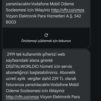 Vodafone Abonelik Sorunu Ve İade Krizi