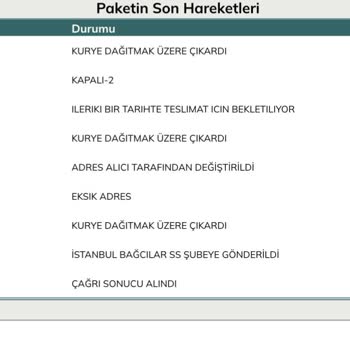 Sipariş İletiminde UPS Ve Pull And Bear Hataları