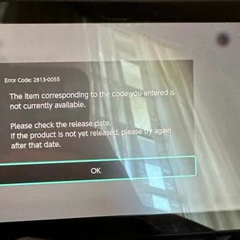 Ungültiger Spielecode erhalten in Super Mario Odyssey für die Nintendo Switch