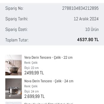 Yanlış Ürün Gönderimi Ve Yetersiz Müşteri Hizmetleri