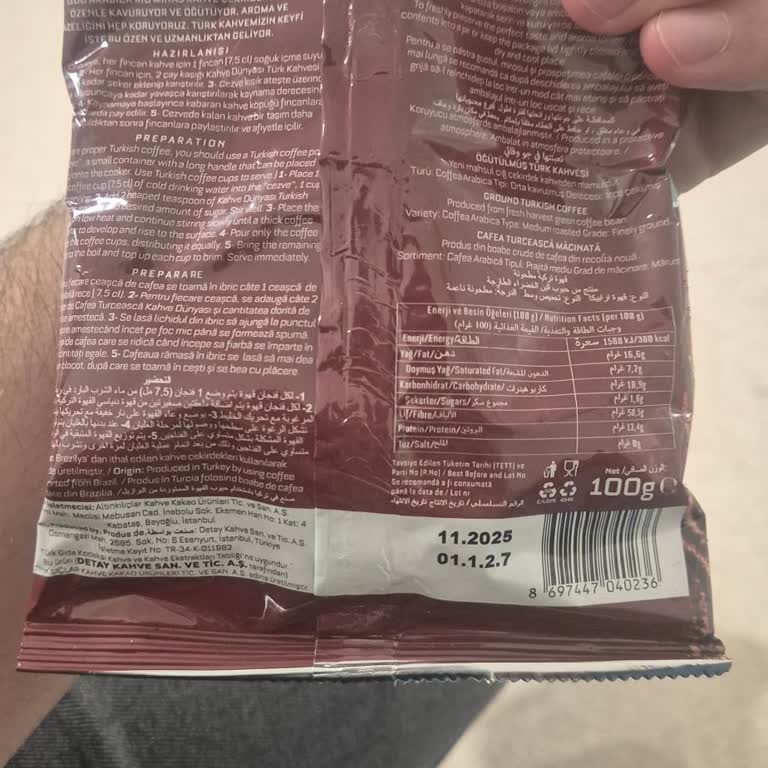 Kahve Dünyası'ndan Aldığım Kahvelerde Hayal Kırıklığı