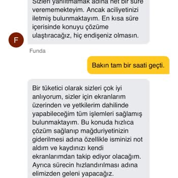 Geç Teslimat Ve Yetersiz Müşteri Hizmeti