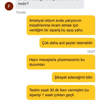 Geç Teslimat Ve Yetersiz Müşteri Hizmeti