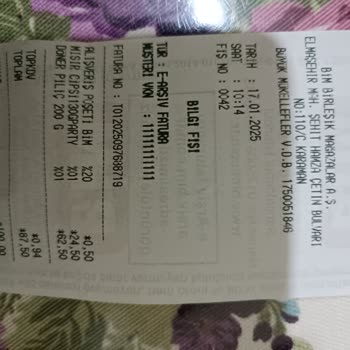 BİM'den Aldığım Piliç Dönerde Tüy Şoku