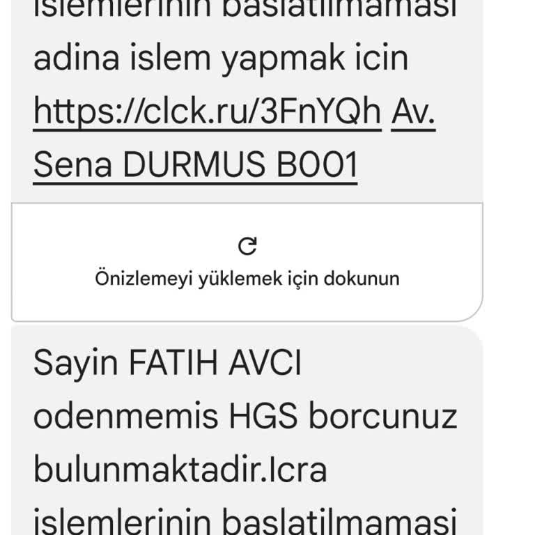 Hatalı HGS Borç Bildirimi Ve Sahte Site Tehlikesi