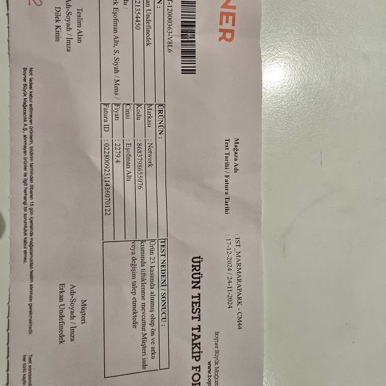 Boyner Ve Network'ten Hayal Kırıklığı