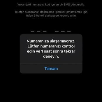 Vodafone 540'lı Numara İle WhatsApp Sorunu