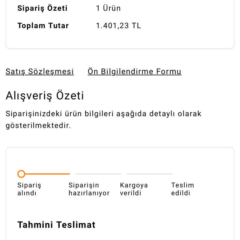 Siparişin Kargoya Çıkmaması Ve İletişim Sorunları