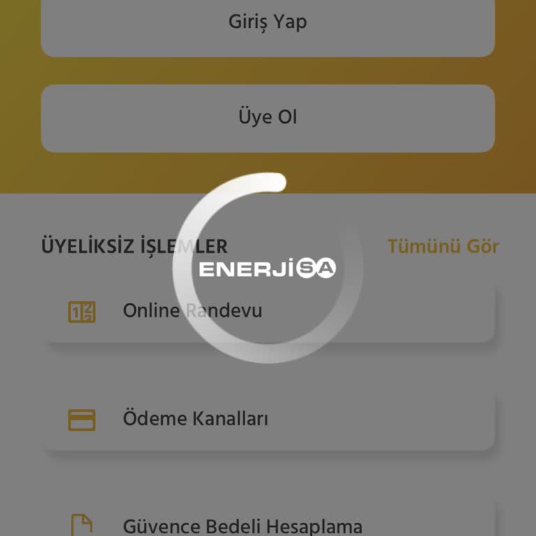 Enerjisa Uygulaması Güncellemeden Sonra Çalışmıyor