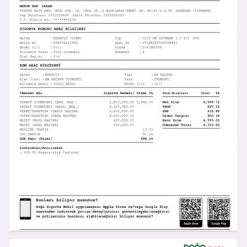 Doğa Sigorta'nın İade Hesaplaması Kafaları Karıştırıyor