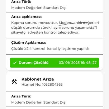 İnternet Kopmaları Ve İptal Sürecinde Yaşanan Sorunlar