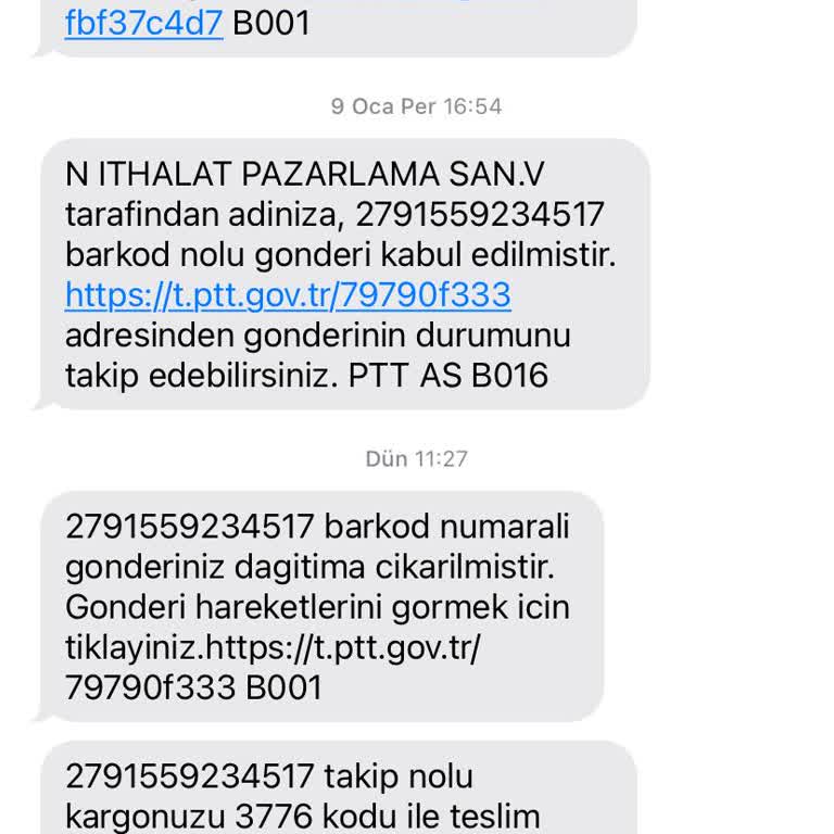 PTT Kargo'nun Dağıtım Sorunu