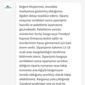 Yurtiçi Kargo Yanlış Bilgilendirme Ve İletişimsizlik Nedeniyle Kaybolan Ayakkabı Siparişi