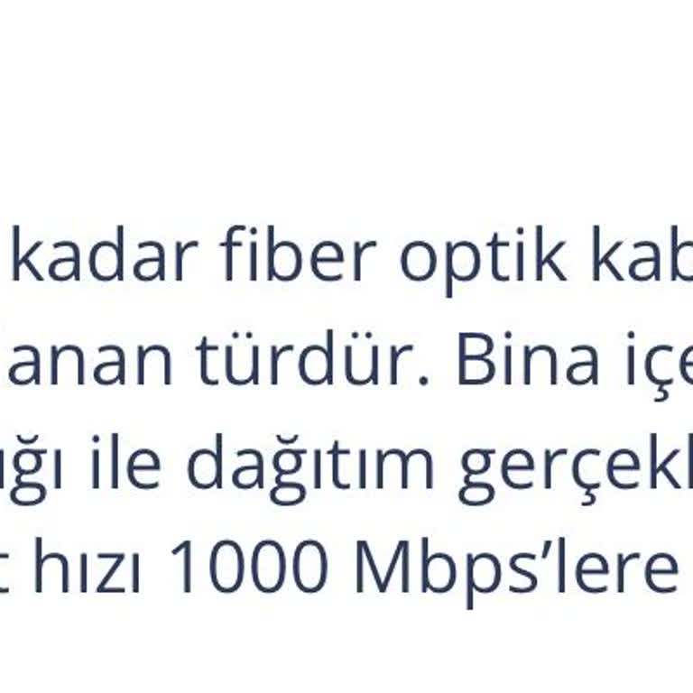 Altyapı Yetersizliği Ve Hız Sınırı Sorunu