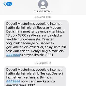 Sürekli Kopan İnternet Ve Yanıltıcı Müşteri Hizmeti