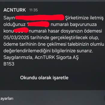 Acnturk Sigorta Ödemesi İçin 115 Gün Beklemek
