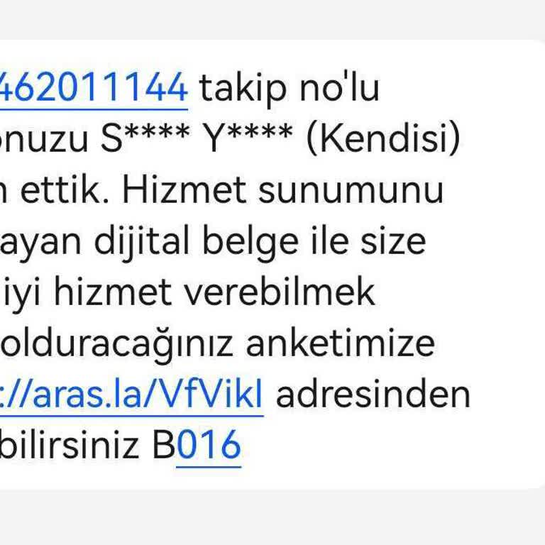 Yanlış Teslimat Mesajı Ve İletişimsizlik Sorunu