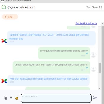 Yanıltıcı Teslimat Bilgileri İle Müşteri Mağduriyeti