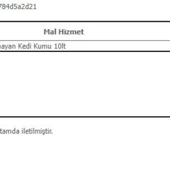 Kedi Kumu Siparişim Hala Kargoya Verilmedi