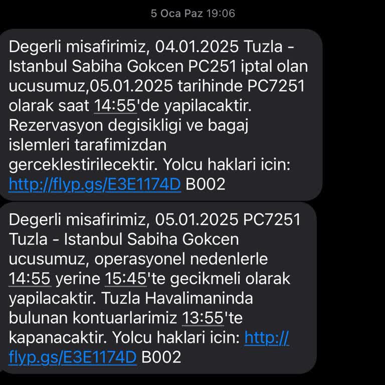 Pegasus Uçuş İptali Ve Tazminat Sorunu