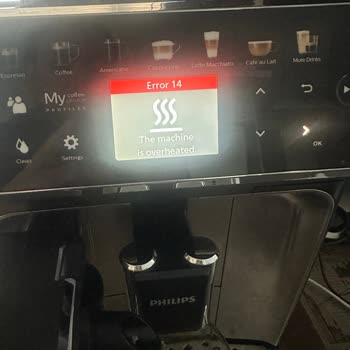 Philips Espresso Makinesi Sorunları Bitmek Bilmiyor