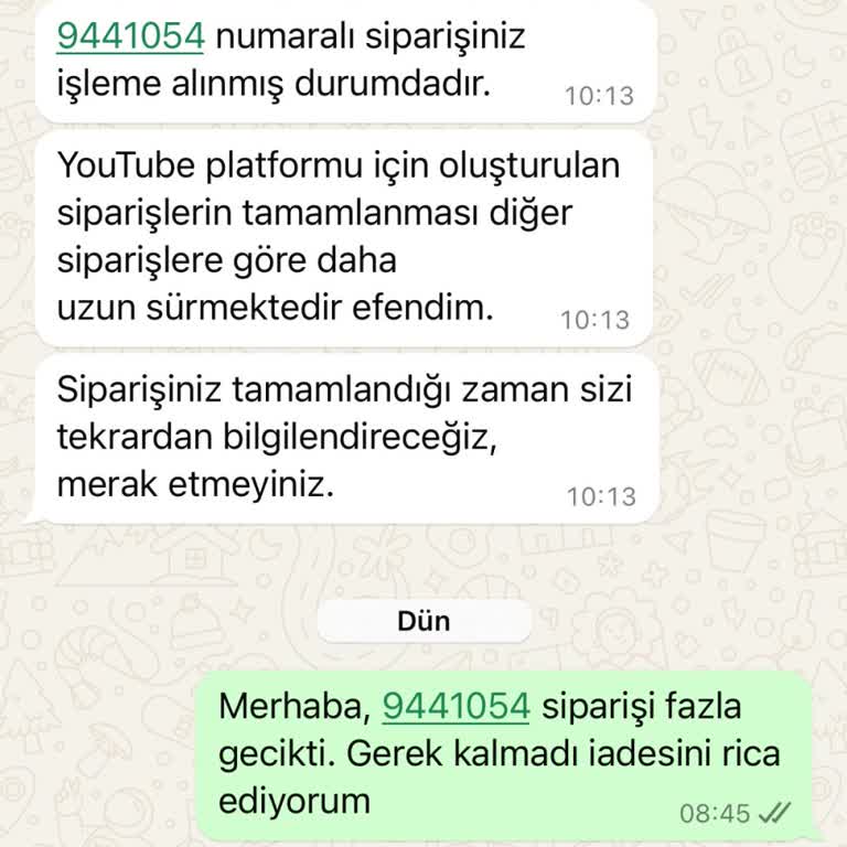 Satın Alınan İzlenmeler Gelmedi, Müşteri Hizmetleri Sessiz