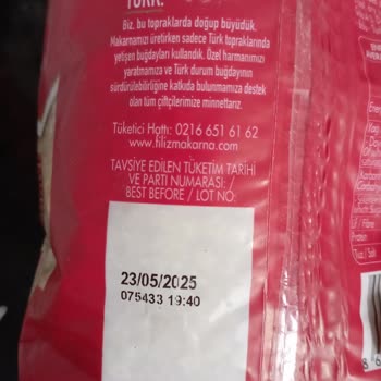 Filiz Makarna'da Kurt Ve Küf Şoku