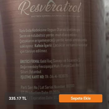 Trendyol'da Güvensiz Ürün Satışı