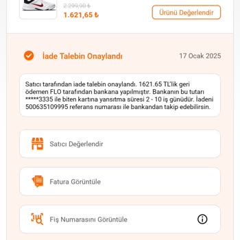 Habersiz İade Ve Yetersiz Müşteri Hizmeti