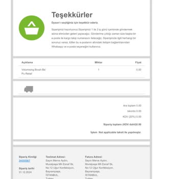 Dyson Airwrap: Yanlış Renk Ve Başlıklarla Sürekli Sorun