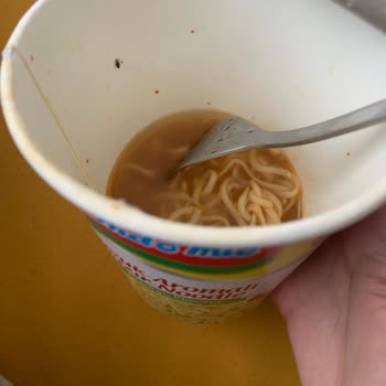 İndomie Noodle İçinden Çıkan Böcek Şoku