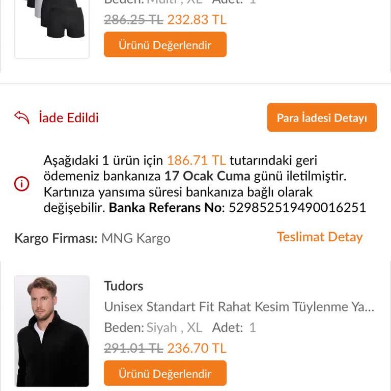 Trendyol'da Eksik İade Ve Müşteri Hizmetleri Sorunu