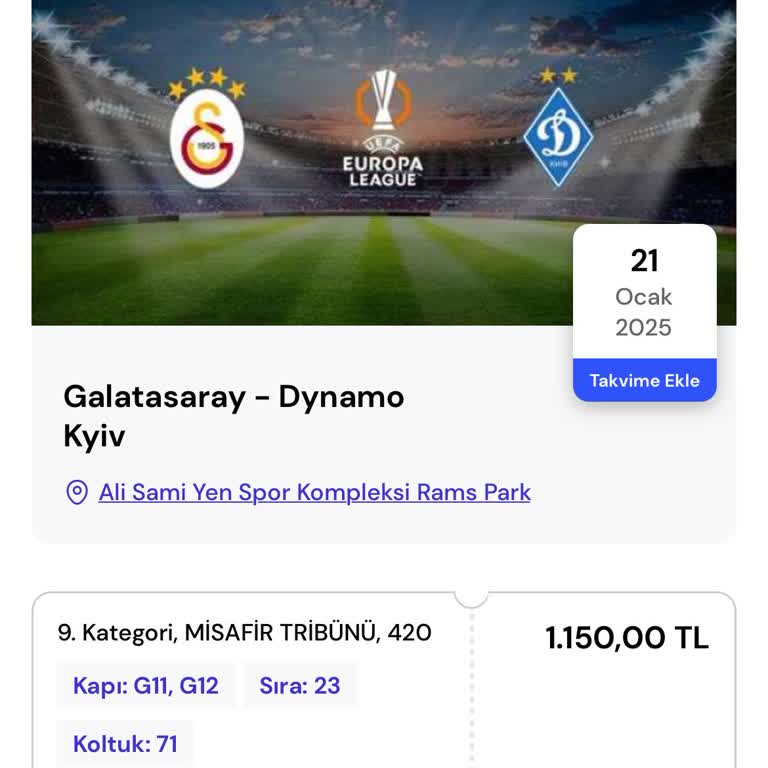 Misafir Tribünü Bilet Karmaşası