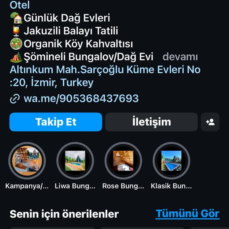 Akçakıl Bungalov (Instagram: Akcakil_bungalov) Paralarımızı Alıyor