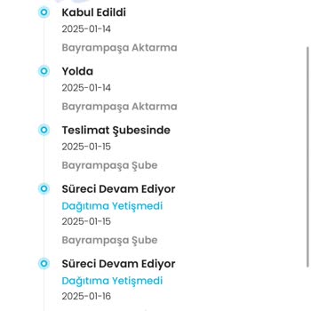 Kargo Teslimatında Sürekli Gecikme