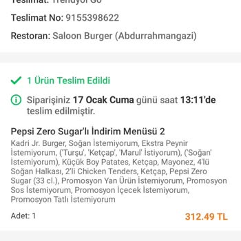 Eksik Malzemelerle Gelen Sipariş Mağduriyeti