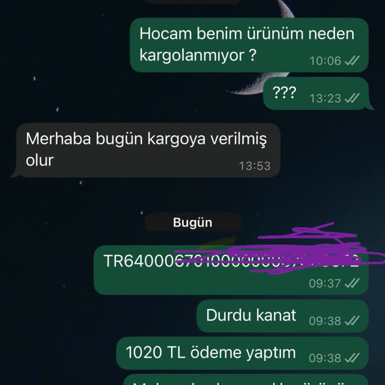 Avfoni'de Sipariş Ve İade Sorunu